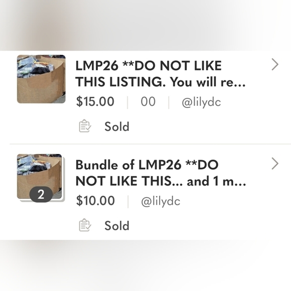 Just for lilydc $25 - Picture 1 of 1